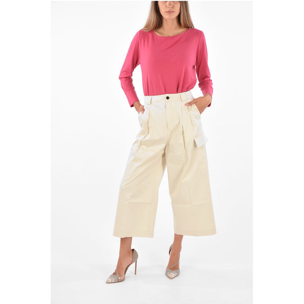 Woolrich Double Pleated Utility Wide-Leg Pants