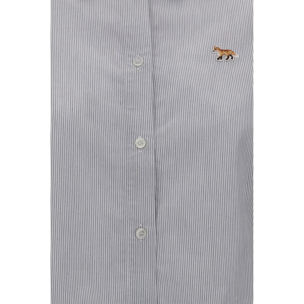 Maison Kitsuné Cropped striped Shirt