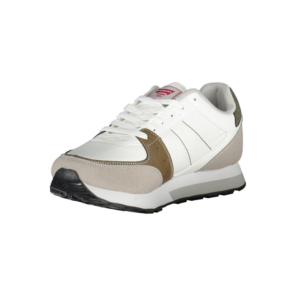 Carrera White Eco Leather Moški športni copati