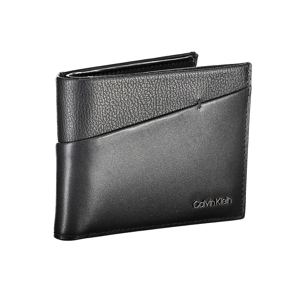 Calvin Klein Elegantna usnjena denarnica z blokiranjem RFID