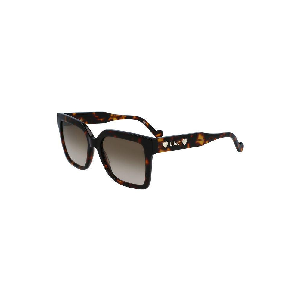 Liu Jo Brown Haircalf Women Sunglass