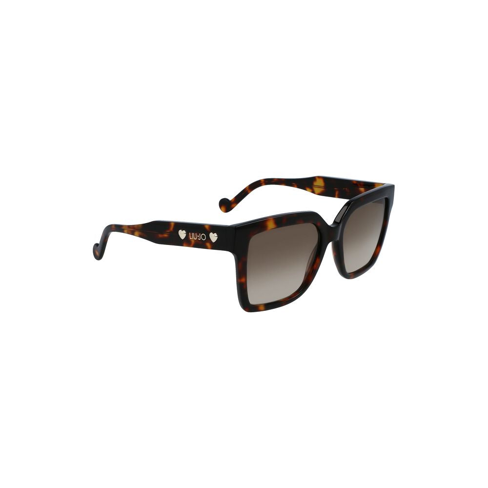 Liu Jo Brown Haircalf Women Sunglass