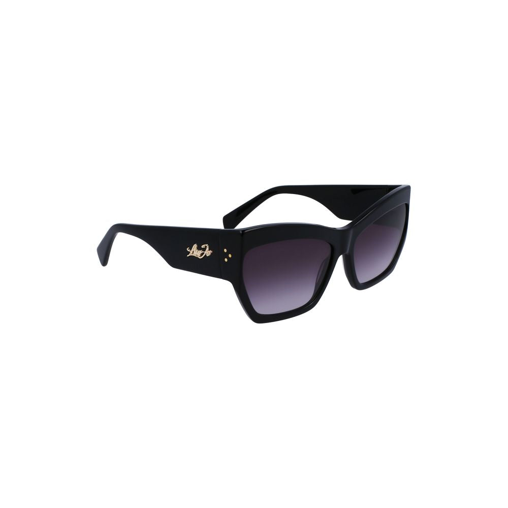 Liu Jo Black Haircalf Women Sunglasses