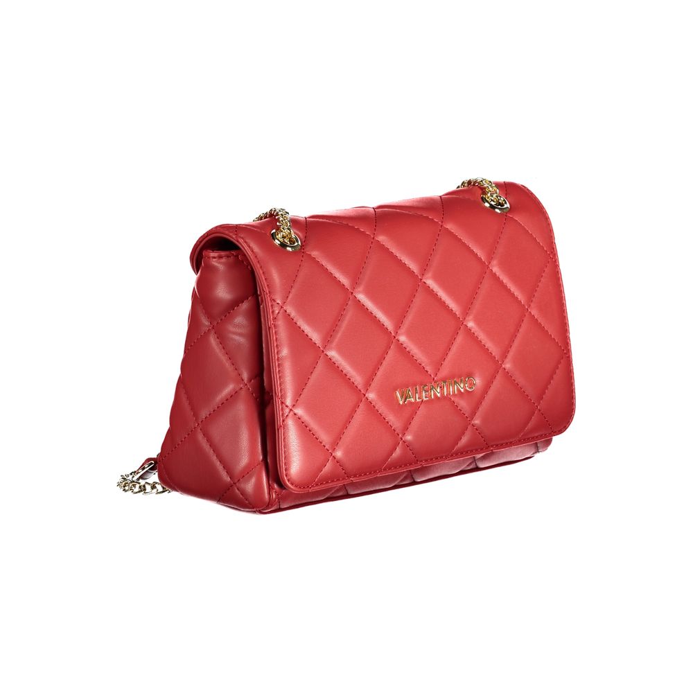 Mario Valentino Red Polyethylene Handbag
