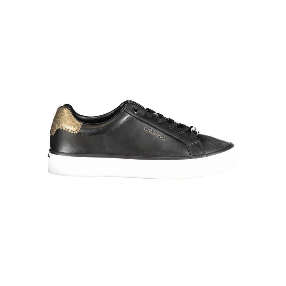 Calvin Klein Črni poliester Sneaker