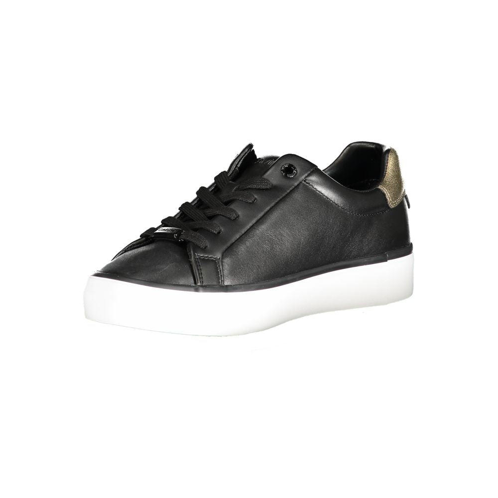 Calvin Klein Črni poliester Sneaker