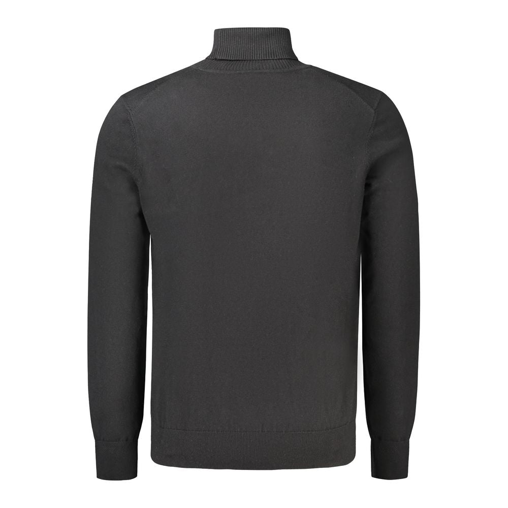 Hugo Boss Moški pulover iz črne volne