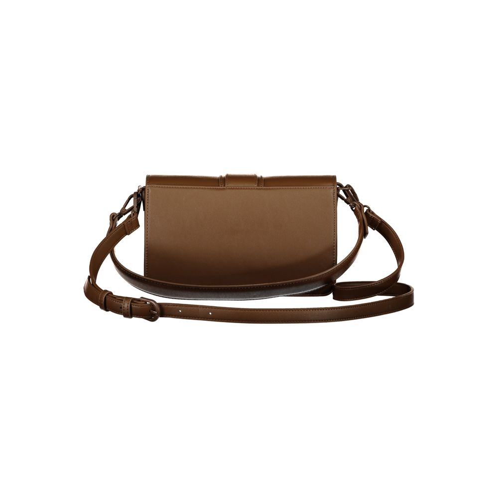 Mario Valentino Brown Polyethylene Women Handbag