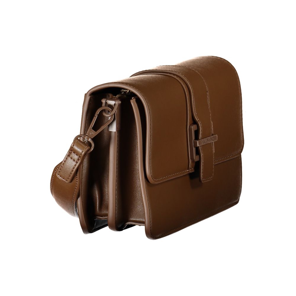 Mario Valentino Brown Polyethylene Women Handbag