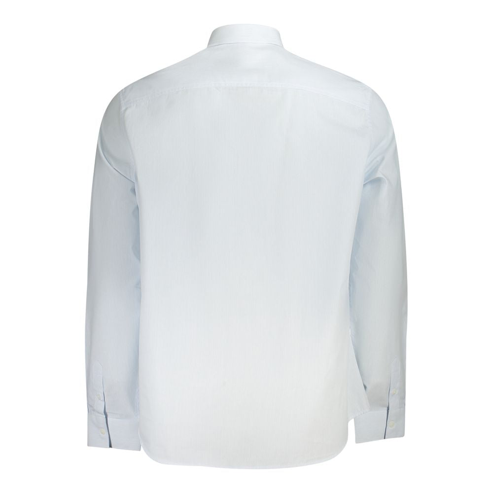 Guess Jeans Light Blue Cotton Men Shirt