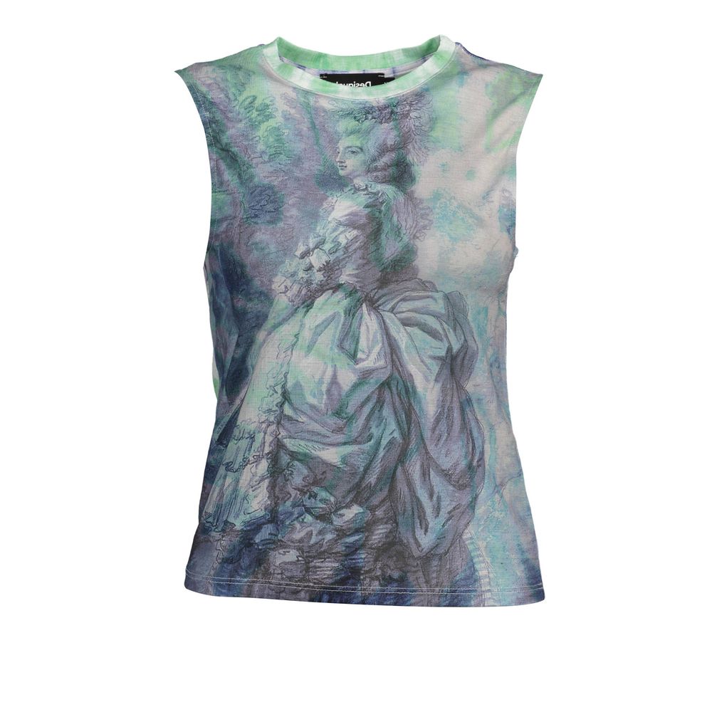 Desigual Blue Polyester Women Top