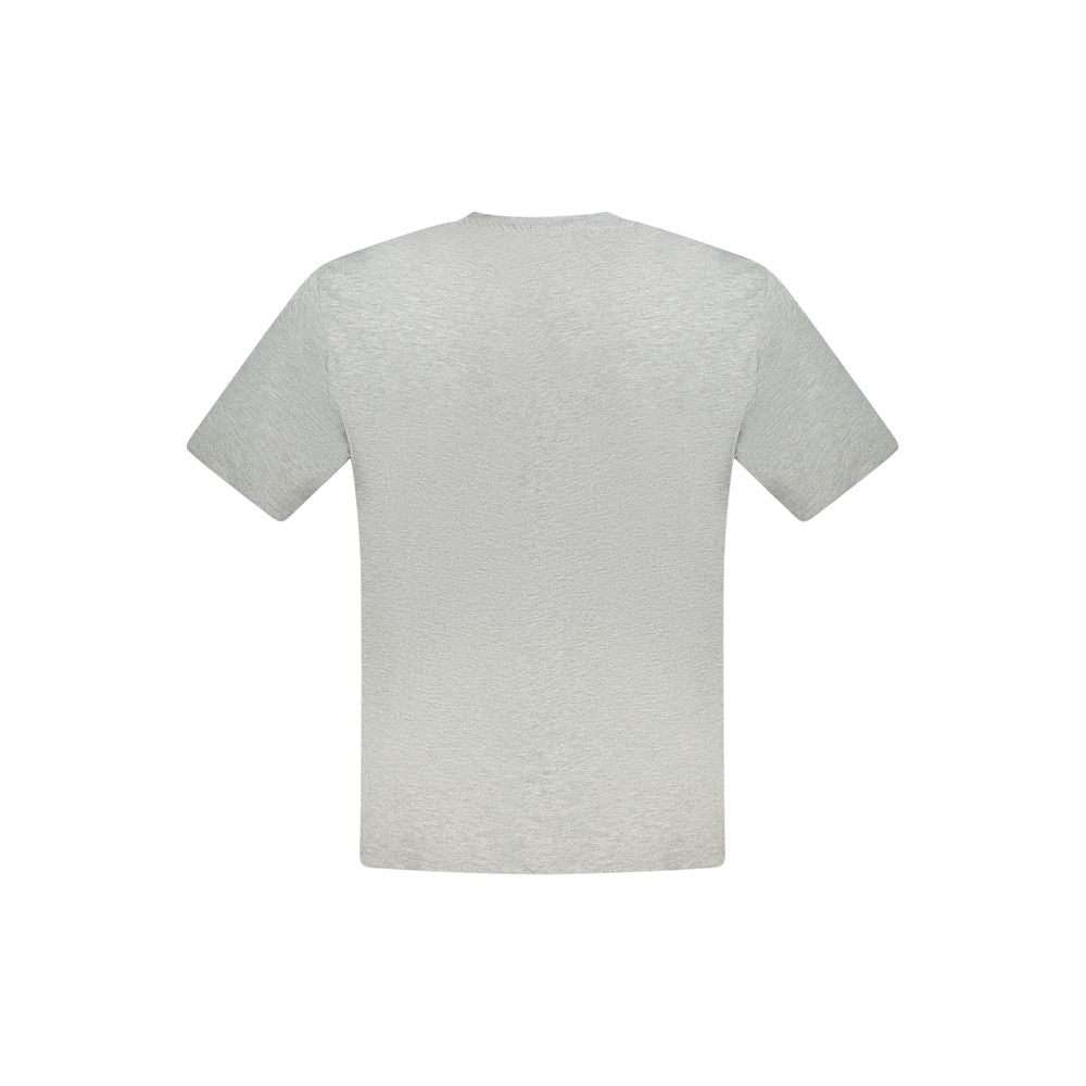 North Sails Brown Cotton Men T-Shirt