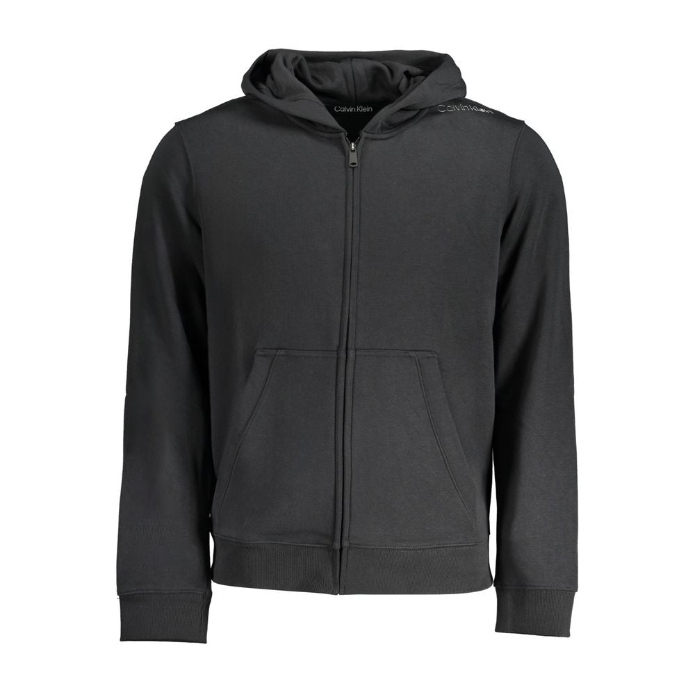 Calvin Klein Črn pulover iz poliestra
