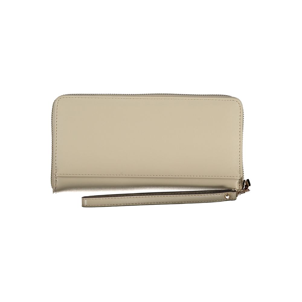 Guess Jeans Beige Polyethylene Women Wallet