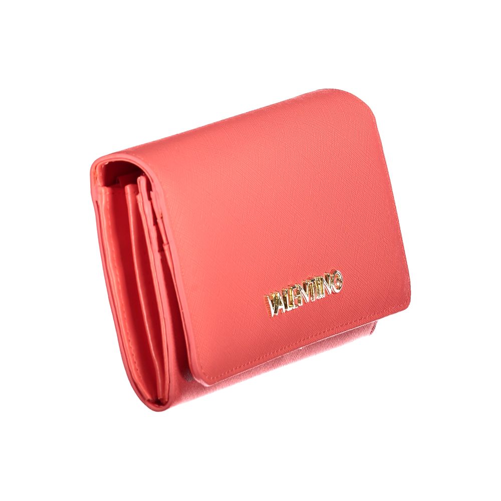 Mario Valentino Pink Polyethylene Wallet