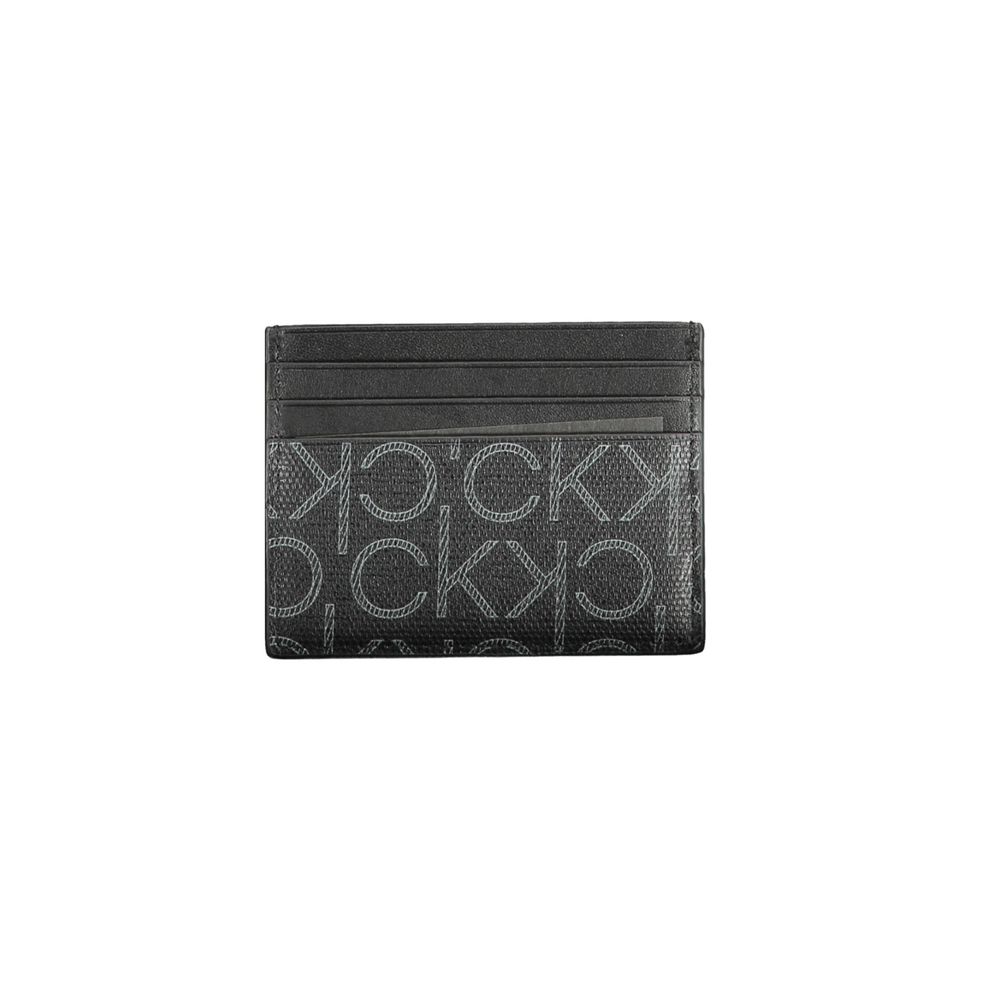 Calvin Klein Črna polietilenska moška denarnica