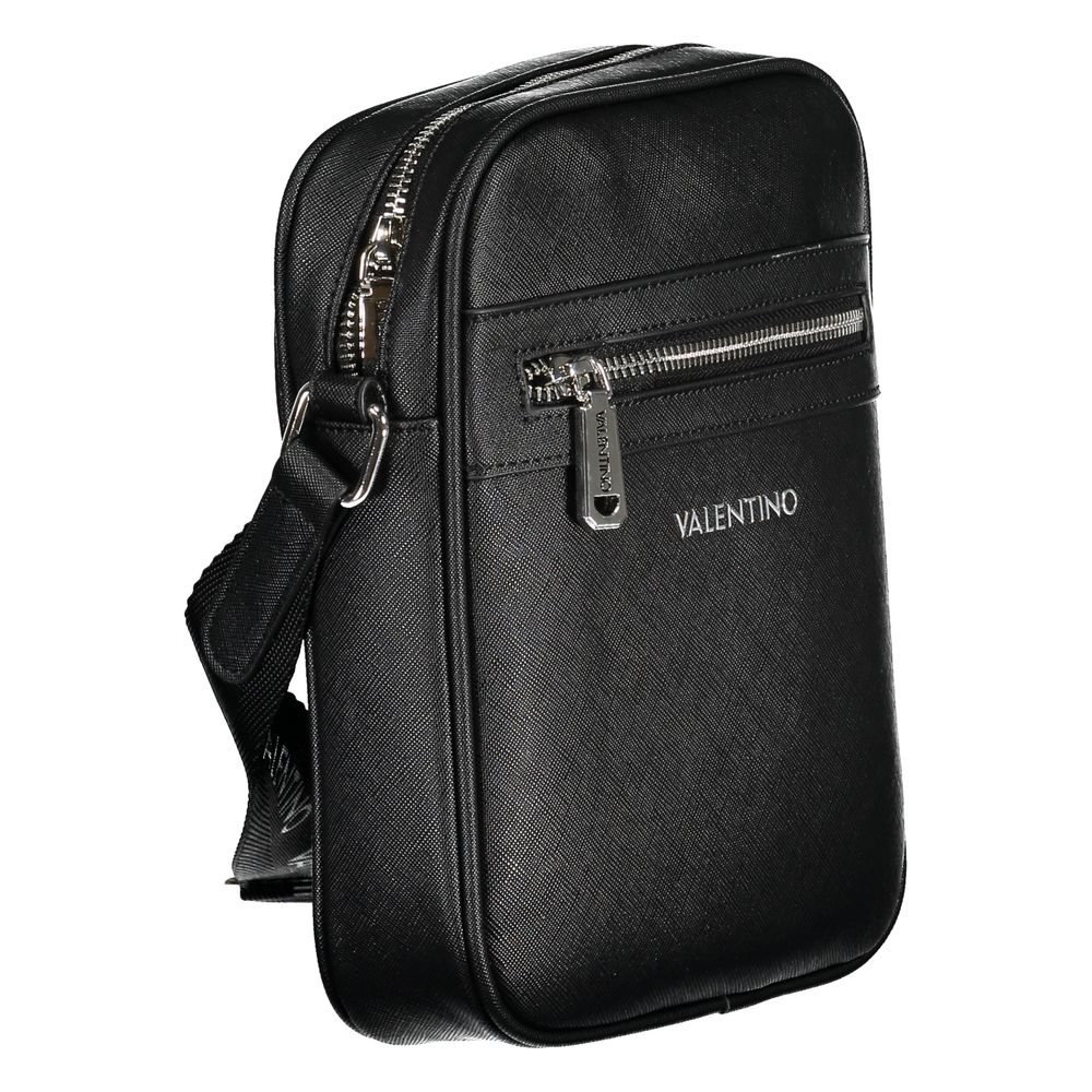 Mario Valentino Black Polyethylene Shoulder Bag