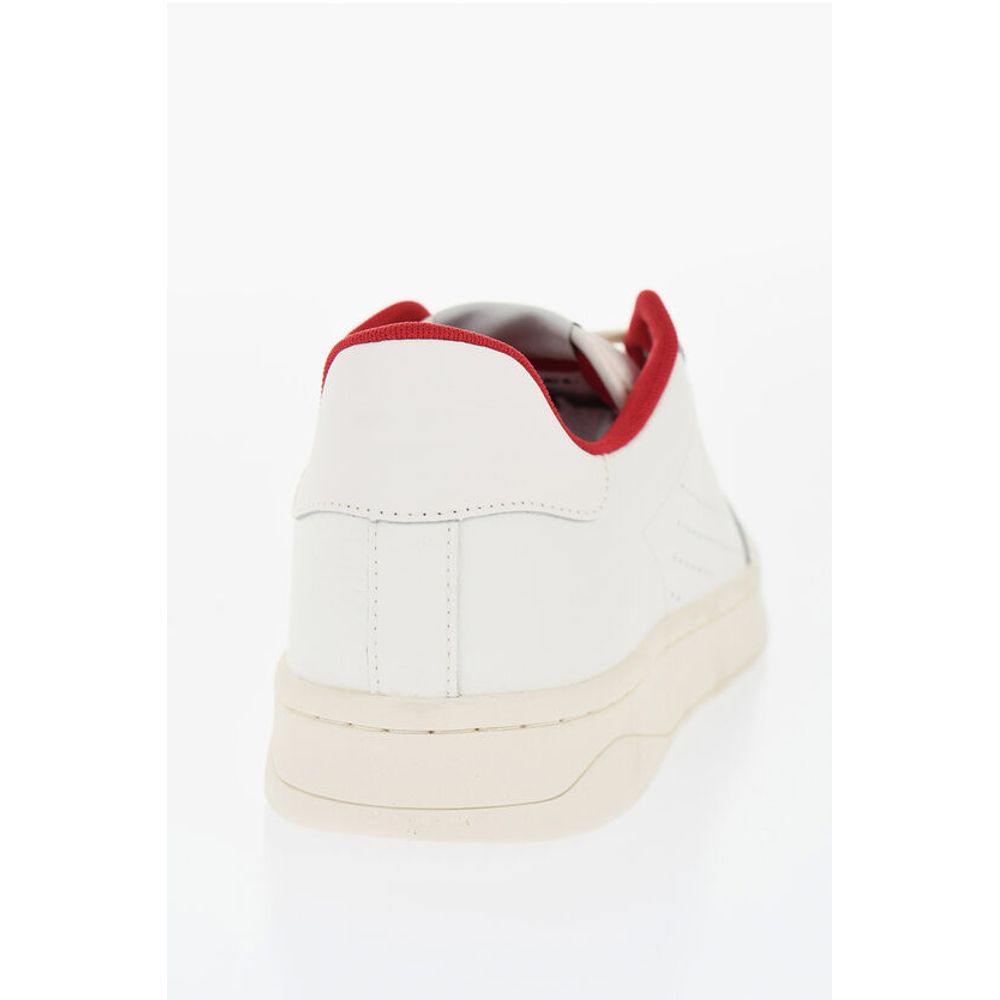 Diesel Textured Leather S-ATHENE VTG Low Top Sneakers