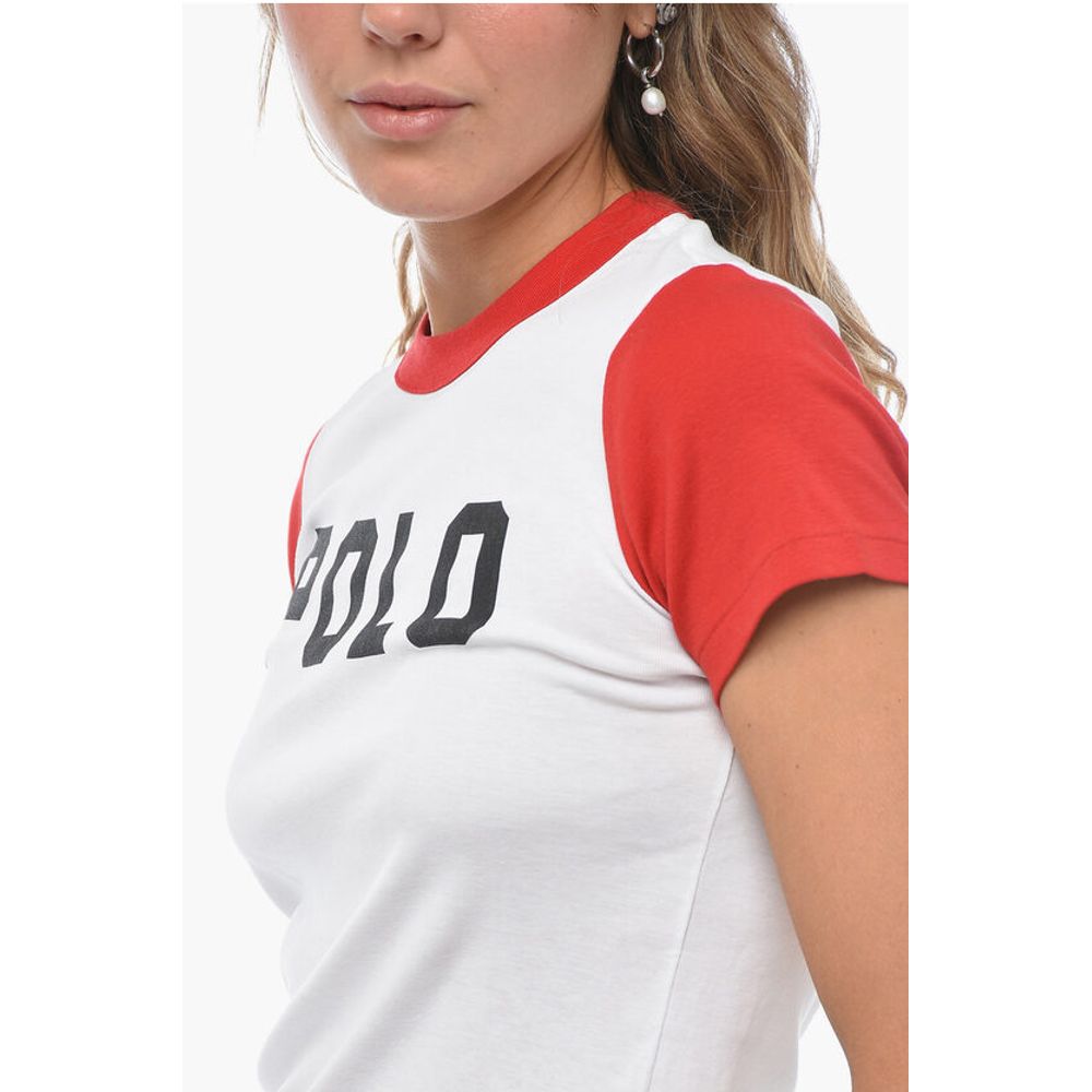 Polo Ralph Lauren Printed T-shirt with Contrasting Edges