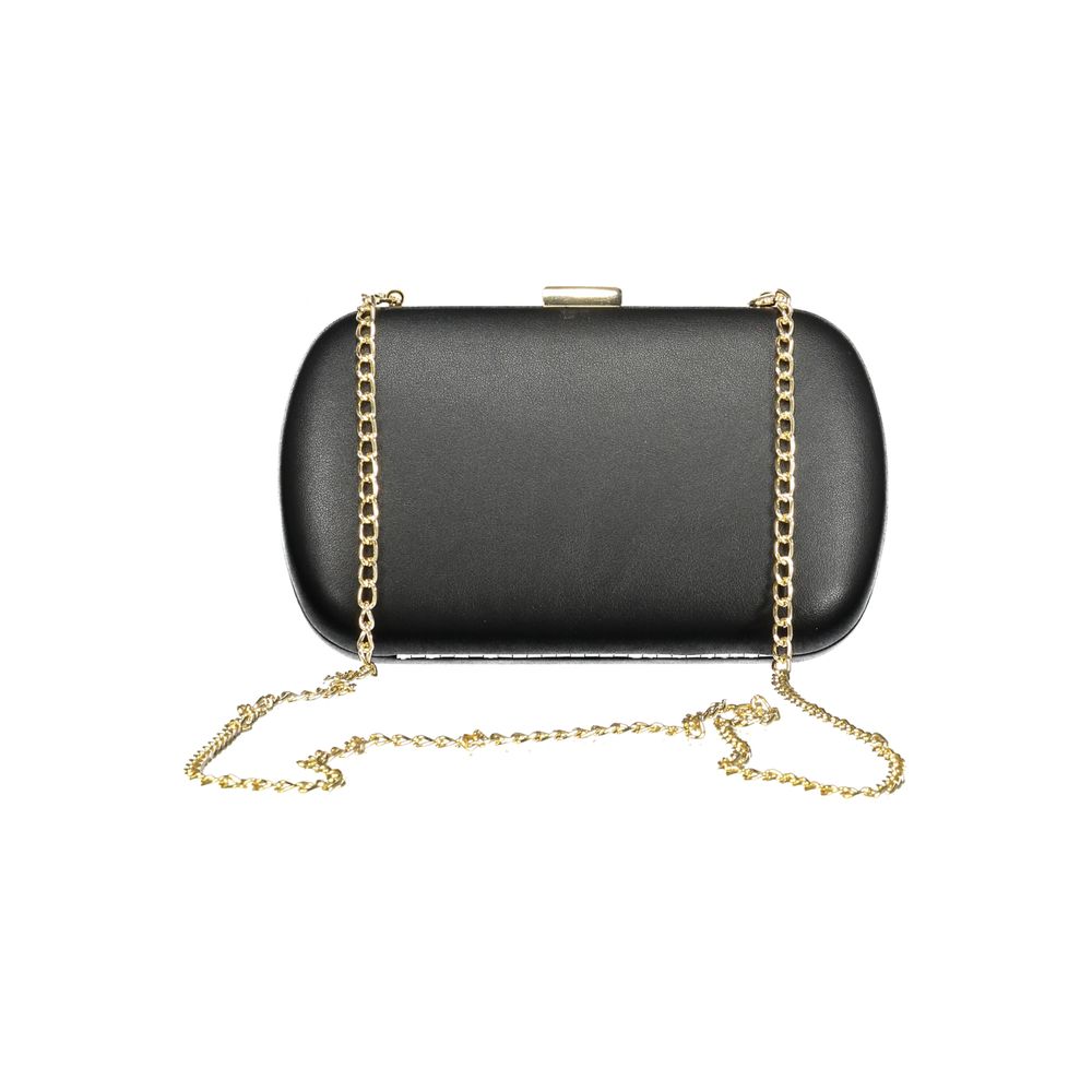 Mario Valentino Black Polyethylene Women Handbag