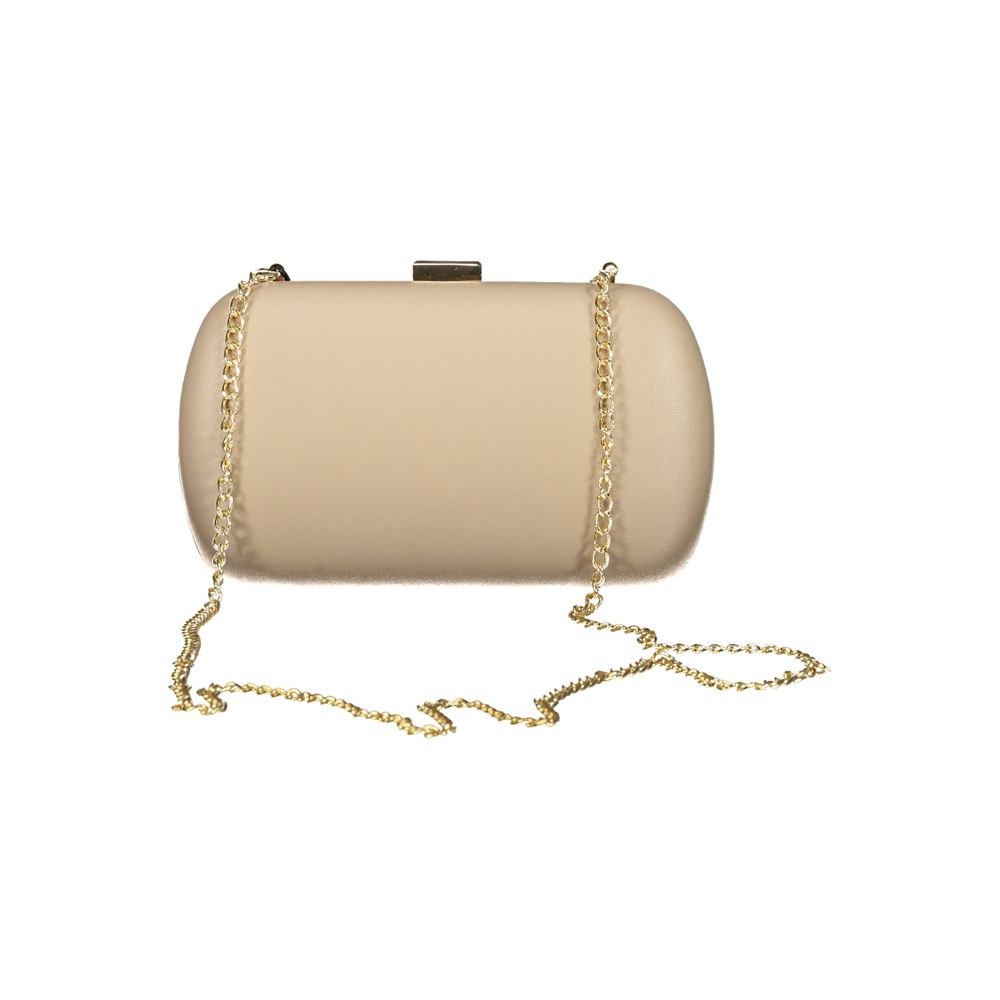 Mario Valentino Beige Polyethylene Women Handbag