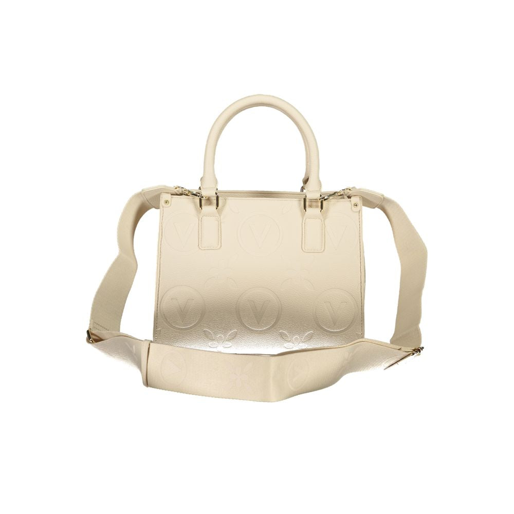 Mario Valentino Beige Polyethylene Women Handbag