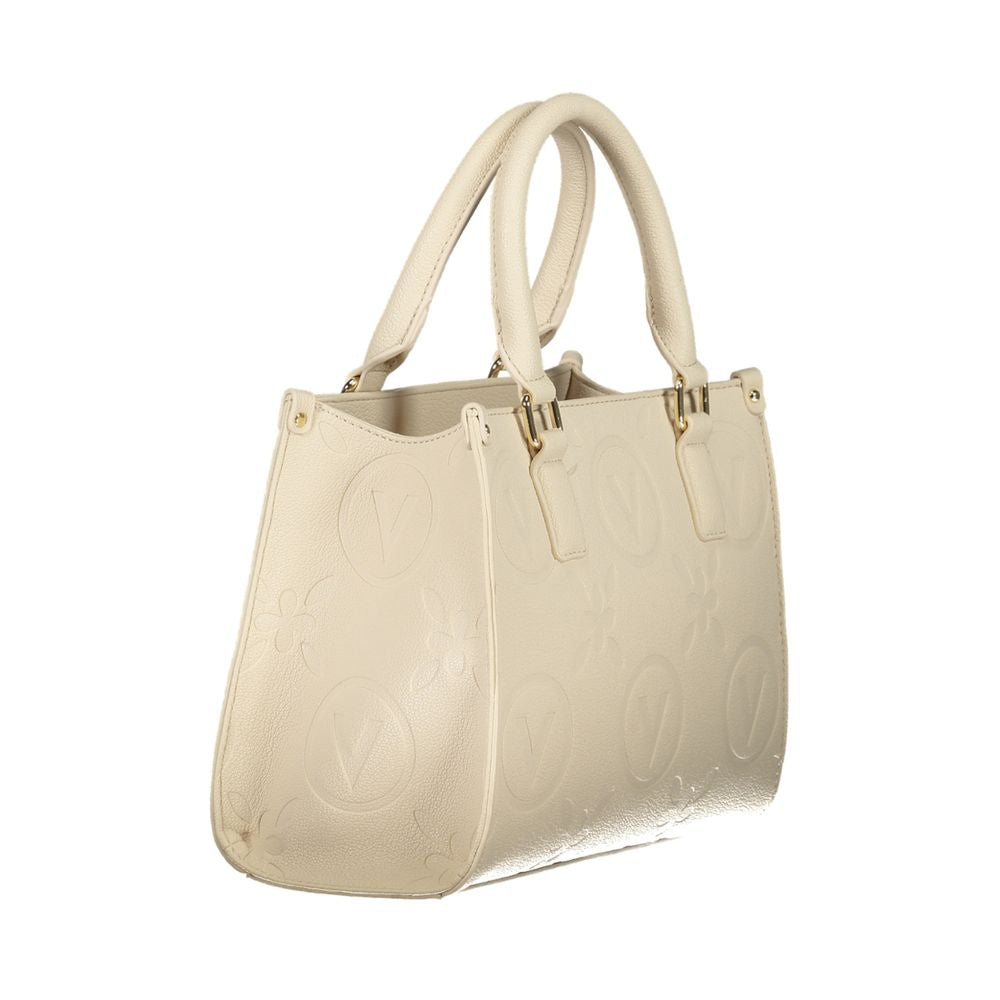 Mario Valentino Beige Polyethylene Women Handbag