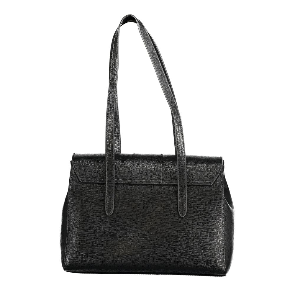 Mario Valentino Black Polyethylene Women Handbag