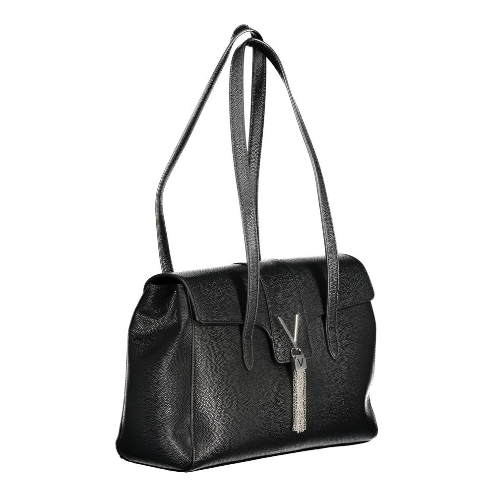 Mario Valentino Black Polyethylene Women Handbag