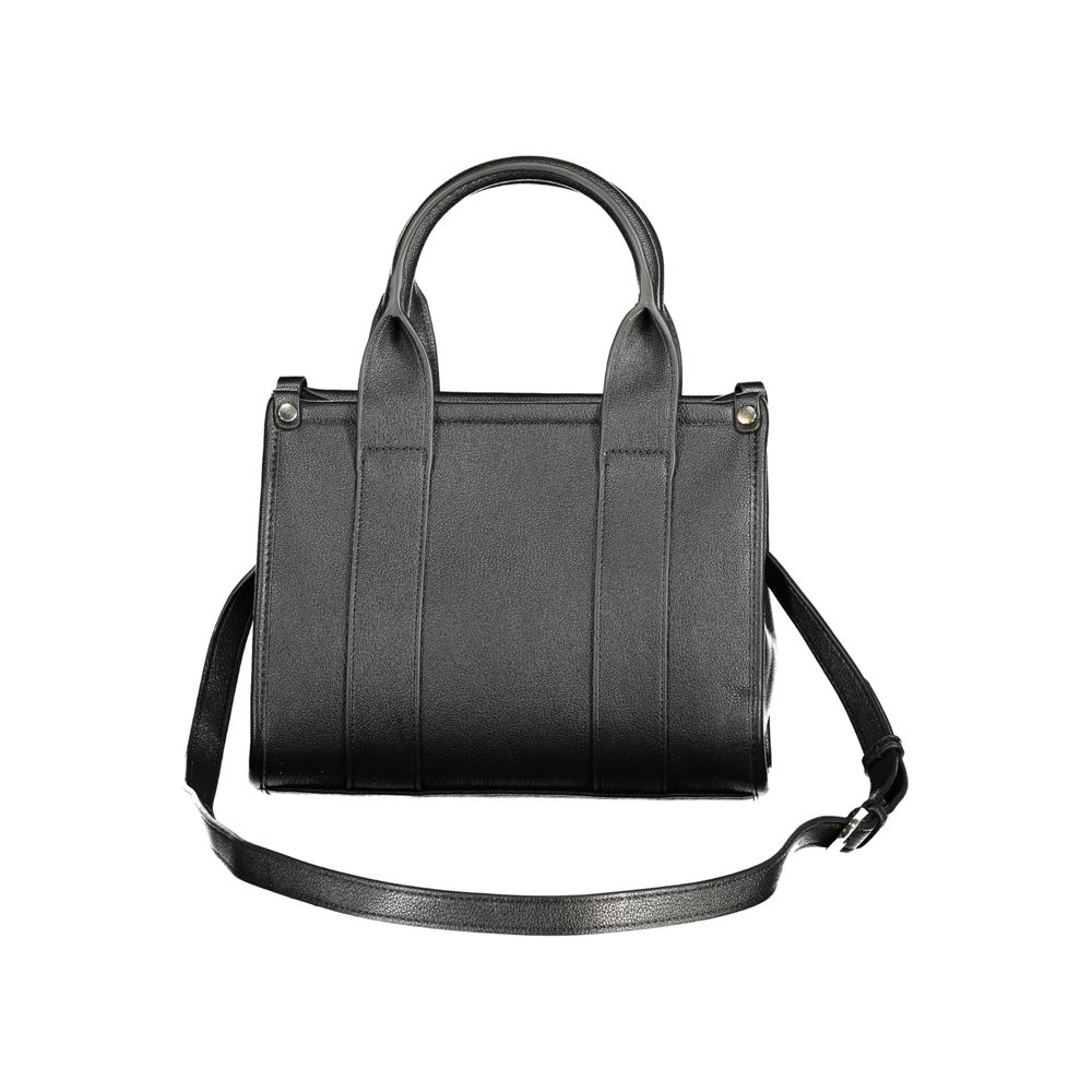 Mario Valentino Black Polyethylene Women Handbag