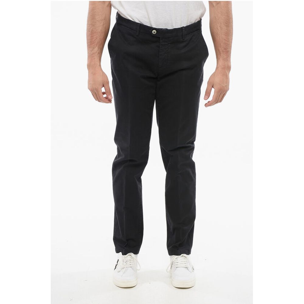 Corneliani Stretch Cotton Regular Fit Chinos Pants