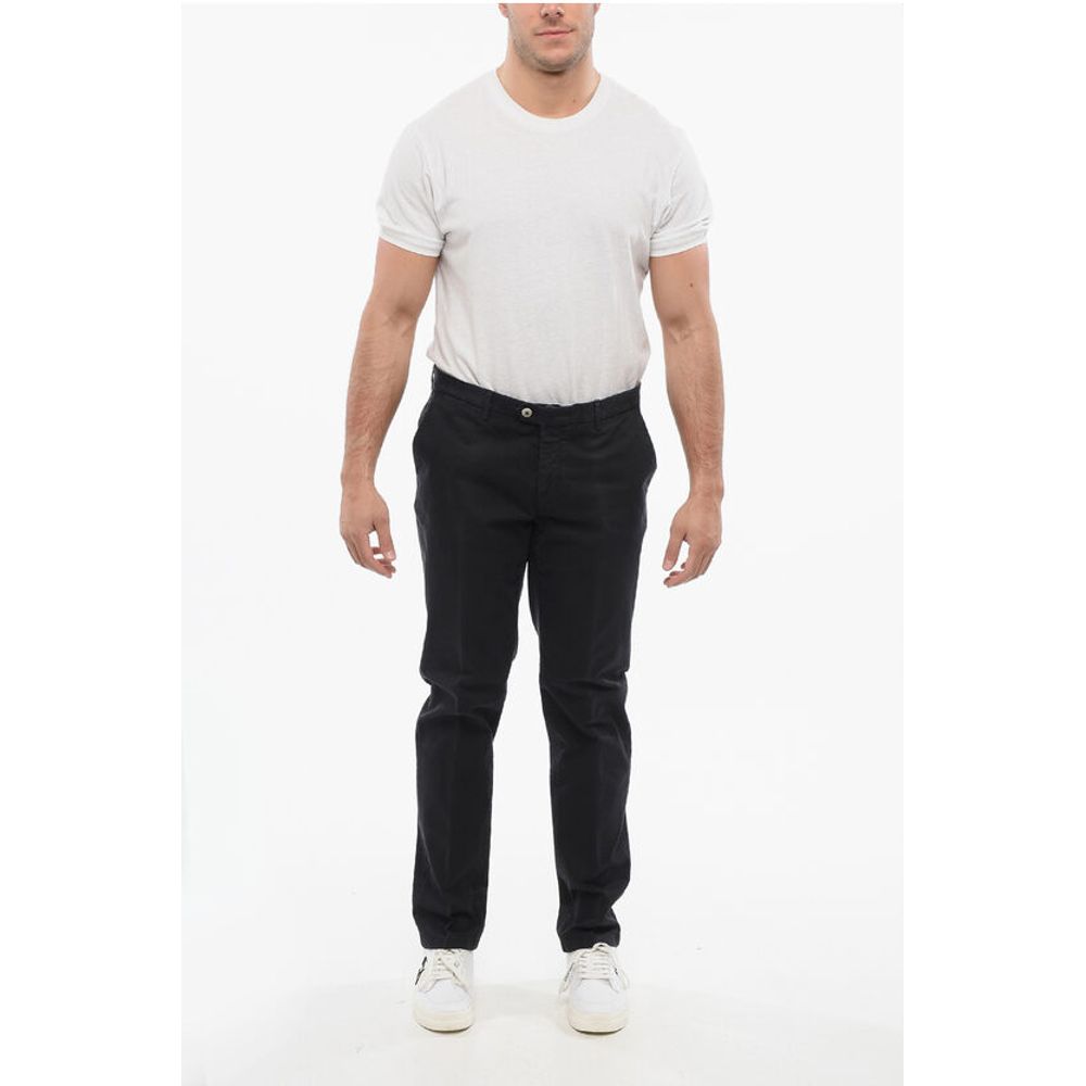 Corneliani Stretch Cotton Regular Fit Chinos Pants