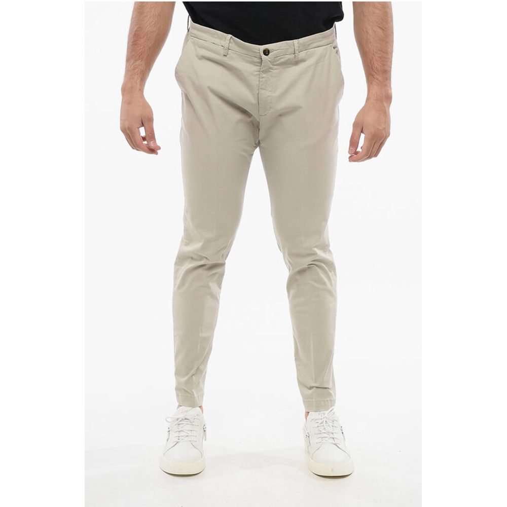 Corneliani CC COLLECTION Stretch Cotton Chinos Pants