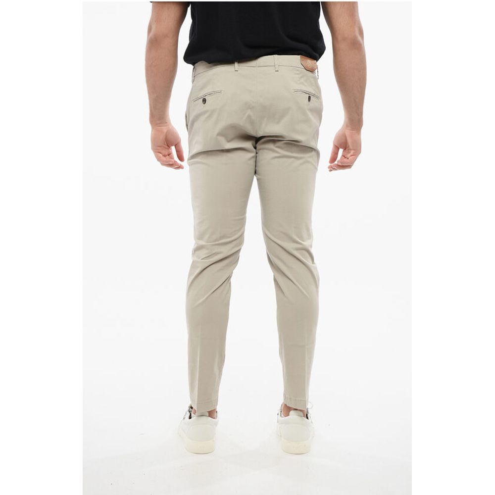Corneliani CC COLLECTION Stretch Cotton Chinos Pants