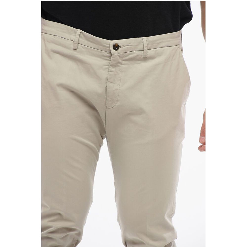 Corneliani CC COLLECTION Stretch Cotton Chinos Pants