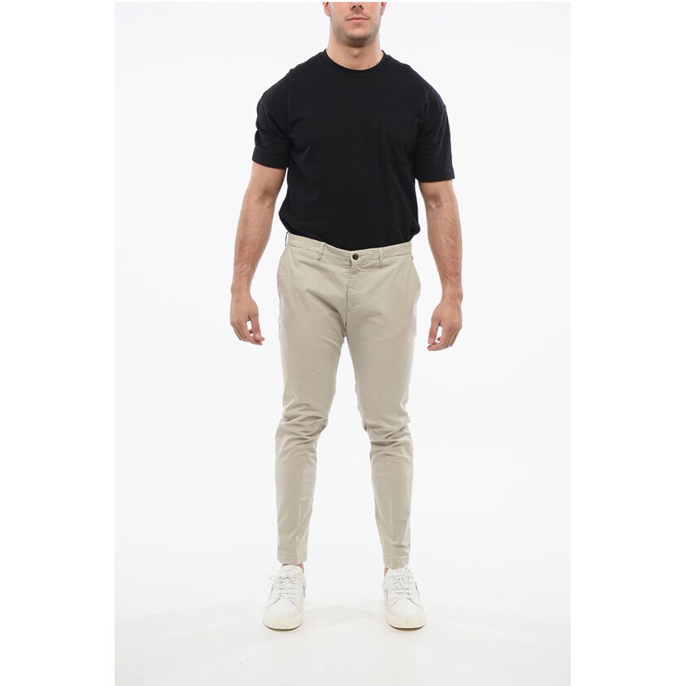 Corneliani CC COLLECTION Stretch Cotton Chinos Pants
