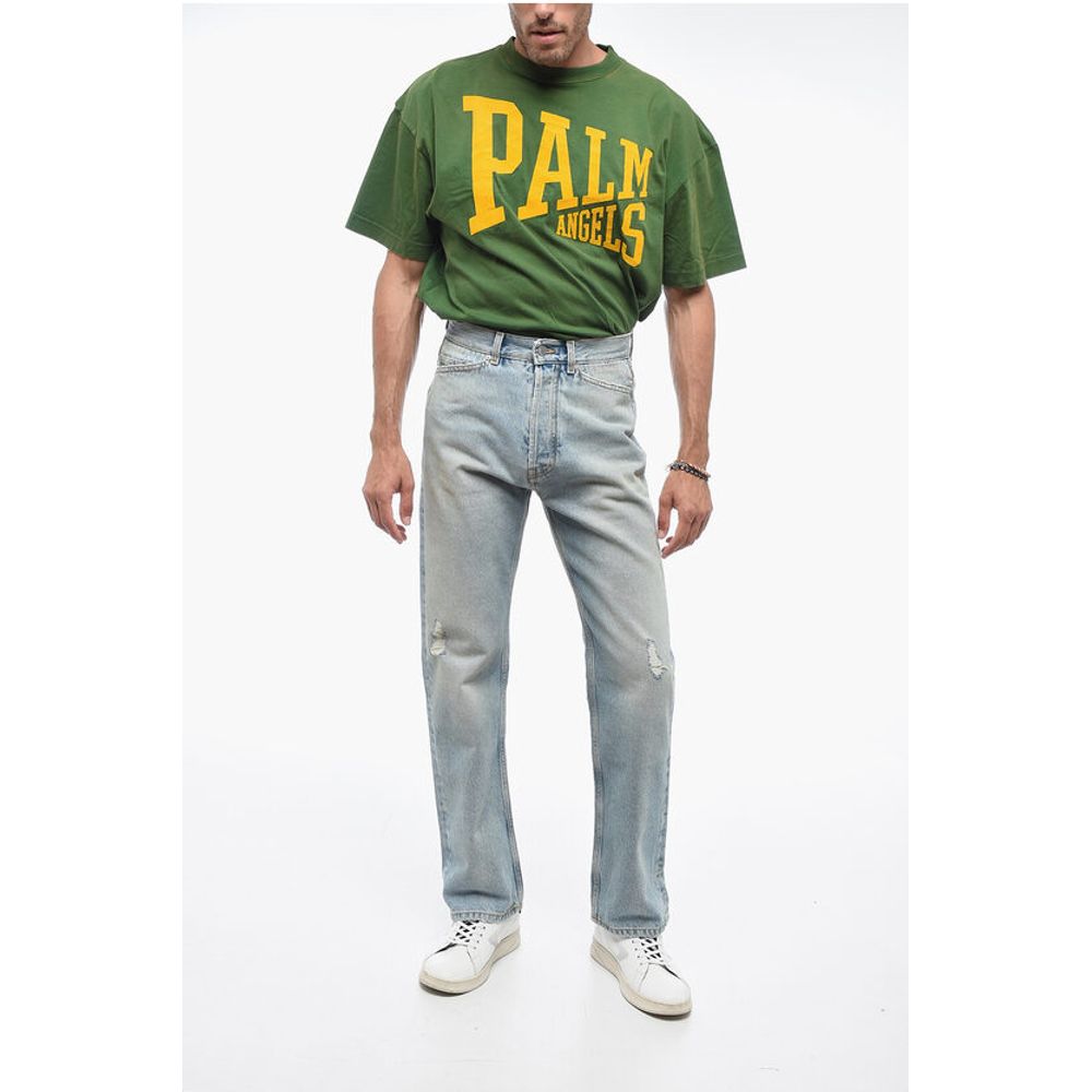 Palm Angels Loose Fit MONOGRAM Jeans 21 cm