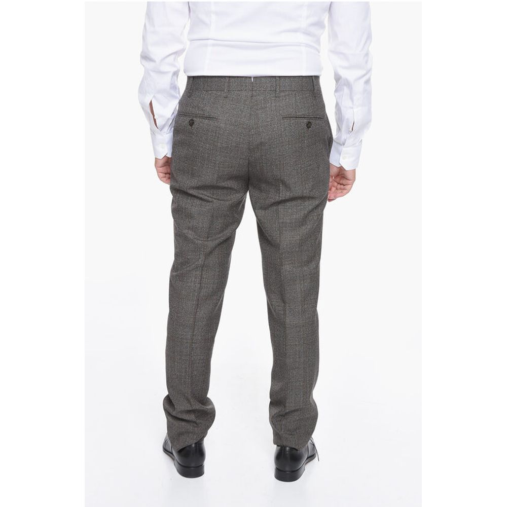 Corneliani District Check ACADEMY Virgin Wool Suit