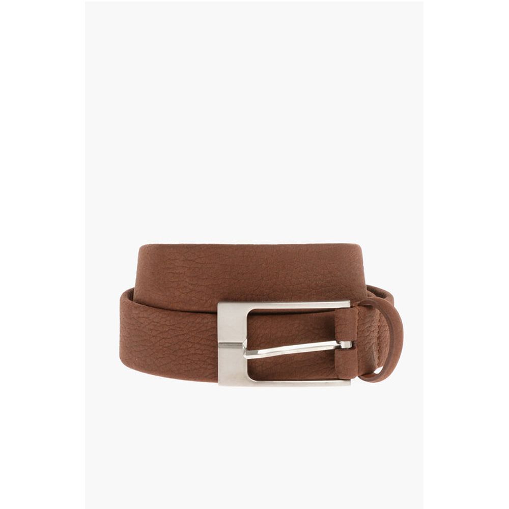 Corneliani Textured Suede Belt 25mm
