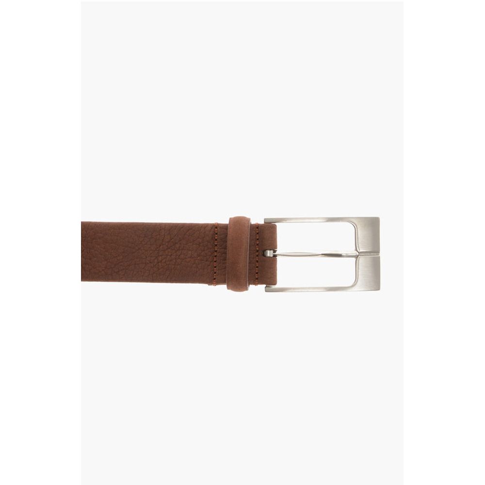 Corneliani Textured Suede Belt 25mm