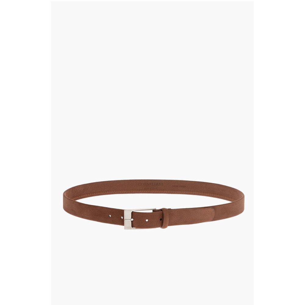 Corneliani Textured Suede Belt 25mm
