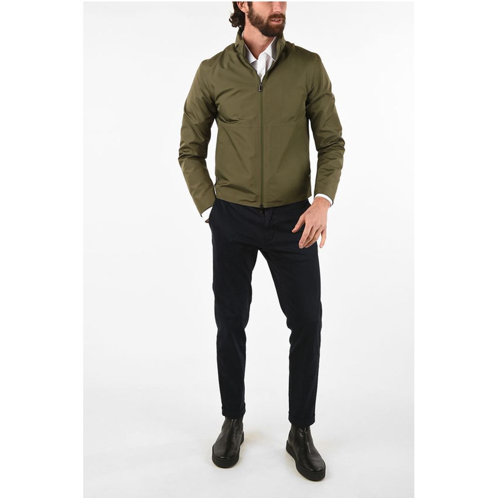 Corneliani ID Waterproof DOUBLE CH hooded outerwear