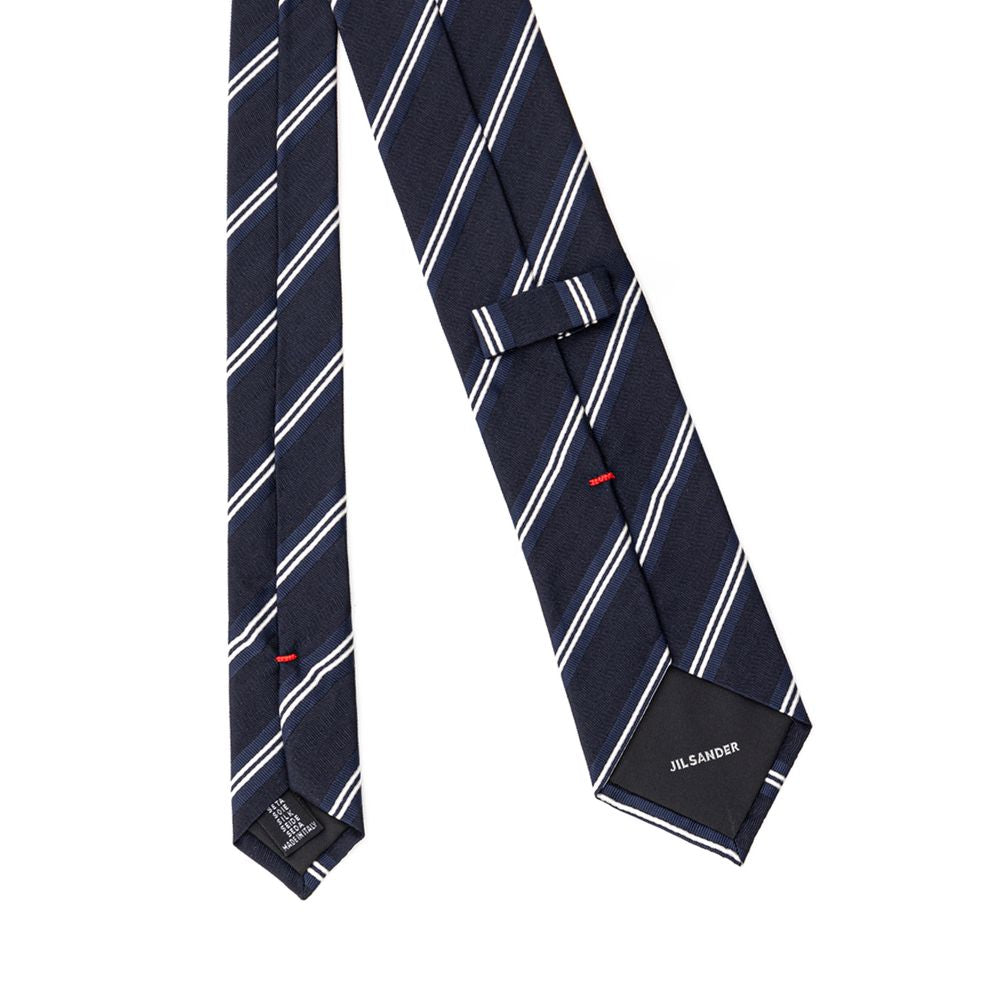 Jil Sander Gray Silk Ties & Bowty