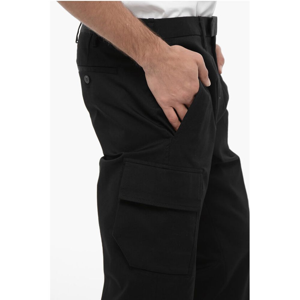 Neil Barrett Stretch Cotton Skinny Fit NATE Cargo Pants