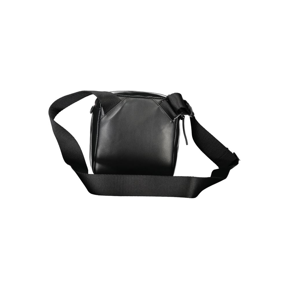 Calvin Klein Črna polietilenska moška torba za ramo