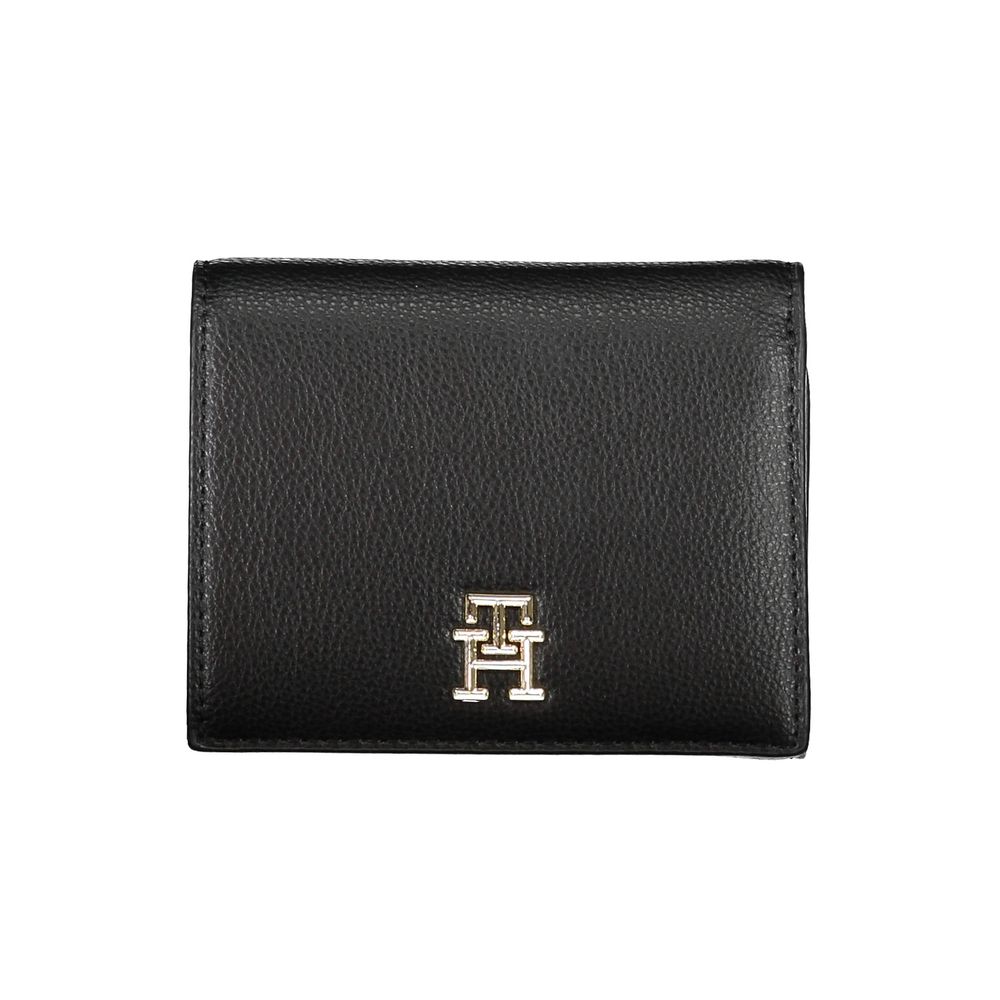 Tommy Hilfiger Črna polietilenska ženska denarnica