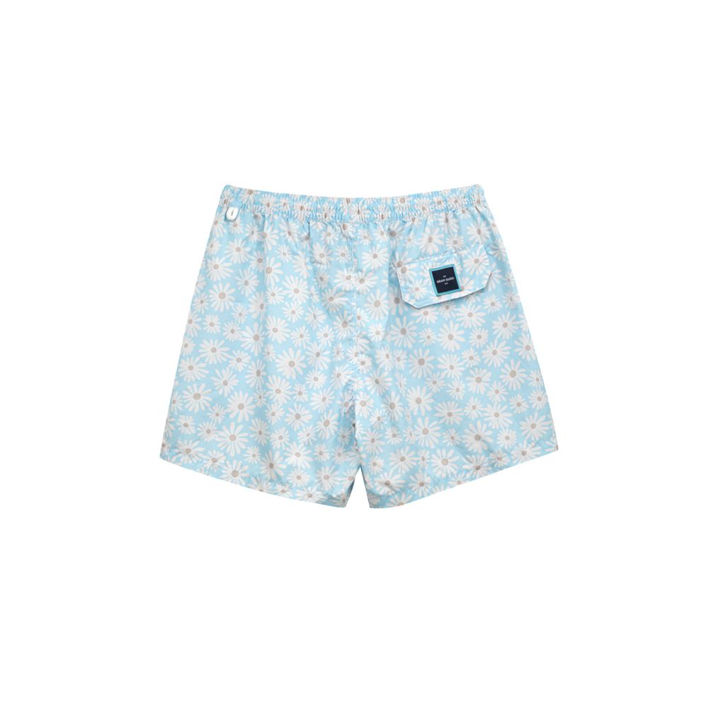 Gran Sasso Blue Polyester Swimwear