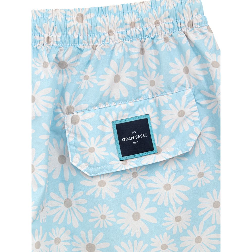 Gran Sasso Blue Polyester Swimwear