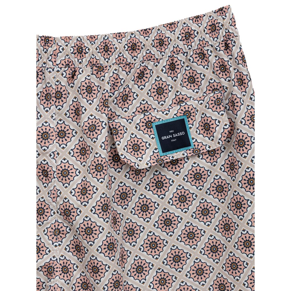 Gran Sasso Pink Polyester Swimwear