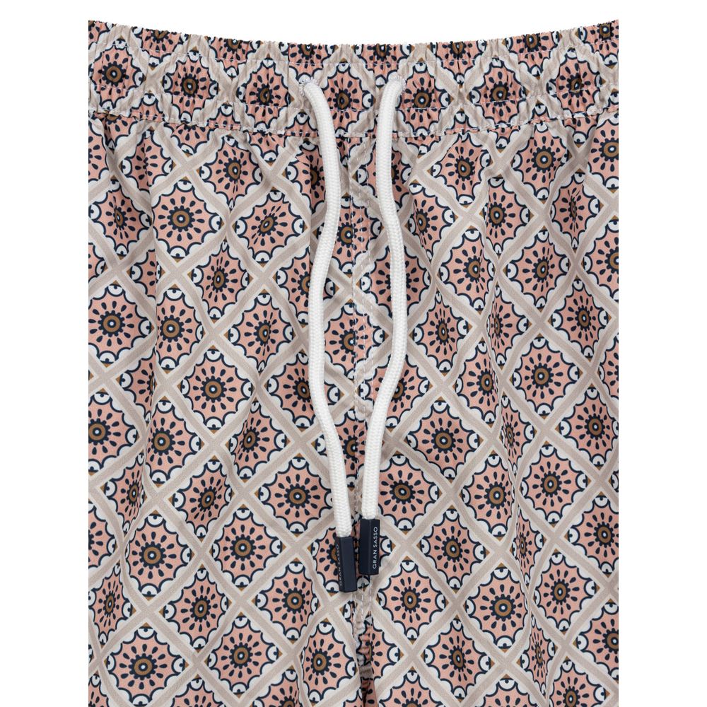 Gran Sasso Pink Polyester Swimwear